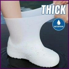 Botas de lluvia Protector de zapatos de lluvia para exteriores Engrosado y resis