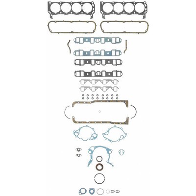Fel-Pro 260-1125, Kit Engine Gasket Set - Sbf 221-302 Fits 62-82 Performance Par - Picture 1 of 9