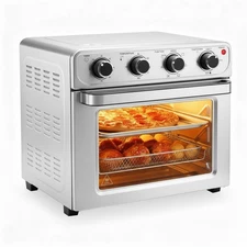 26.4QT XL Air Fryer Toaster Oven Combo, 4-in-1 Countertop Convection Oven