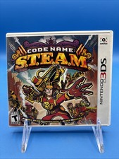 Code Name: S.T.E.A.M.-Nintendo 3DS-Amiibo-Complete-Tested, working-Rated T