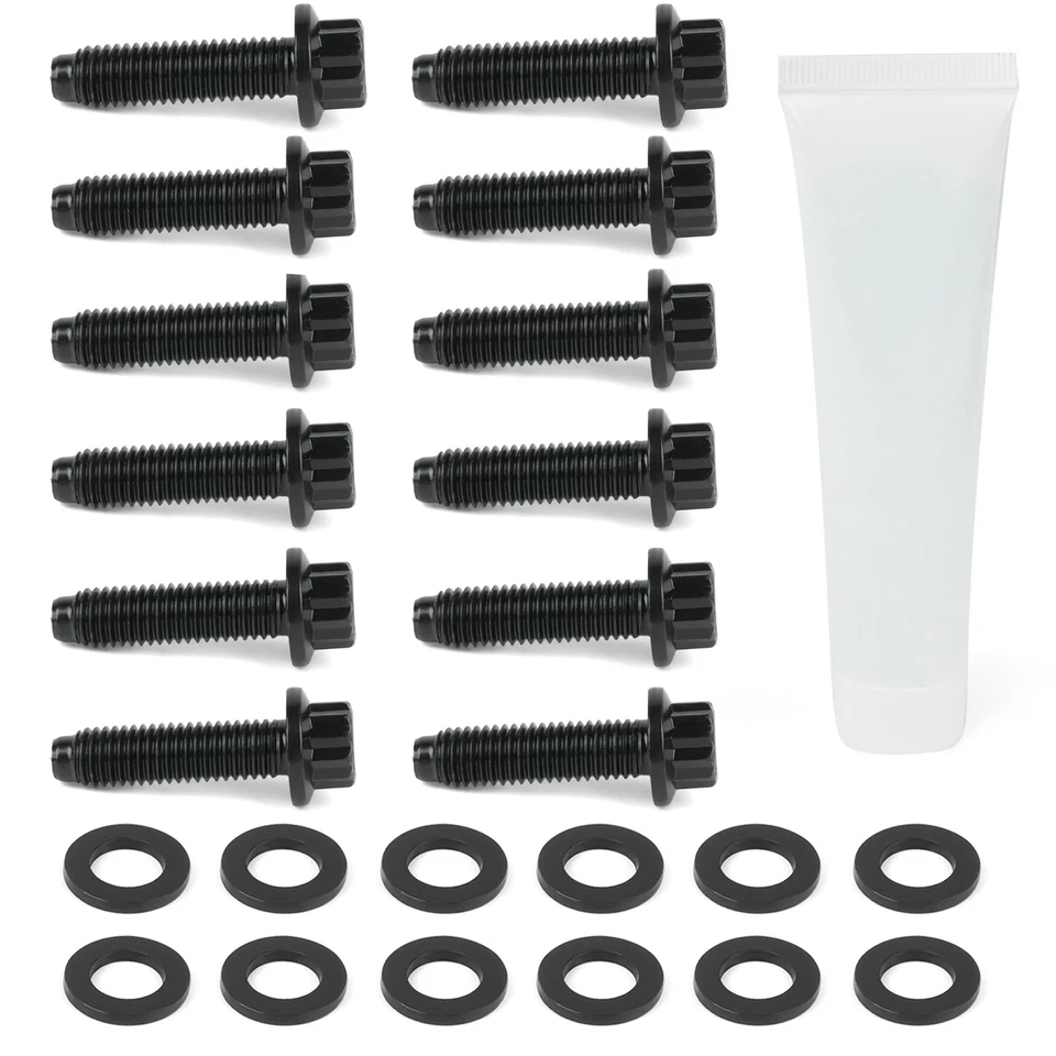 Up Pipe Bolt Set 116121500 2001-16 Chevrolet Silverado 2500/3500 Duramax Diesel Foto 2 de 4