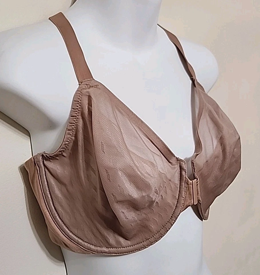 Sujetador con aros Wacoal 38DDD Elevated Allure cierre delantero 855436 Roebuck Foto 2 de 4