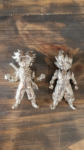 2 Figure Vintage Bandai Tamashii Absolute Chogokin Dragon Ball Z Die Cast - Foto 13 di 13