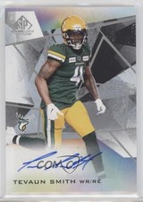 2021 SP Game Used Edition CFL Auto Tevaun Smith #A-TS Auto
