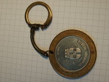 Alter Schlüsselanhänger 75 Jahre Volksbank Geseke 1982