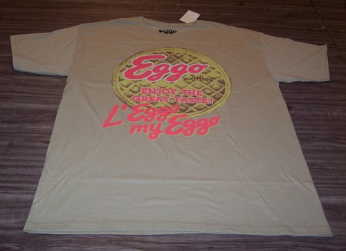 EGGO WAFFLES L'Eggo My Eggo T-Shirt MENS LARGE NEW w/ TAG - Picture 2 of 4