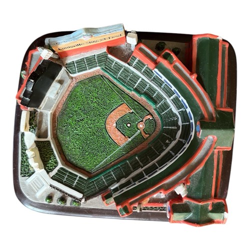 Louisville Slugger Field Miniature Replica Baseball Ball Park Resin 4 inch Bats - 第 5/8 張圖片