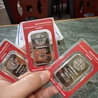 Lot Of 3x Argor Heraeus Switzerland 1 Oz Silver Bar .999 Fine In TEP Cut Corner