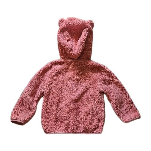 Old Navy 5T Girls Pink Sherpa Fleece - Picture 2 of 4