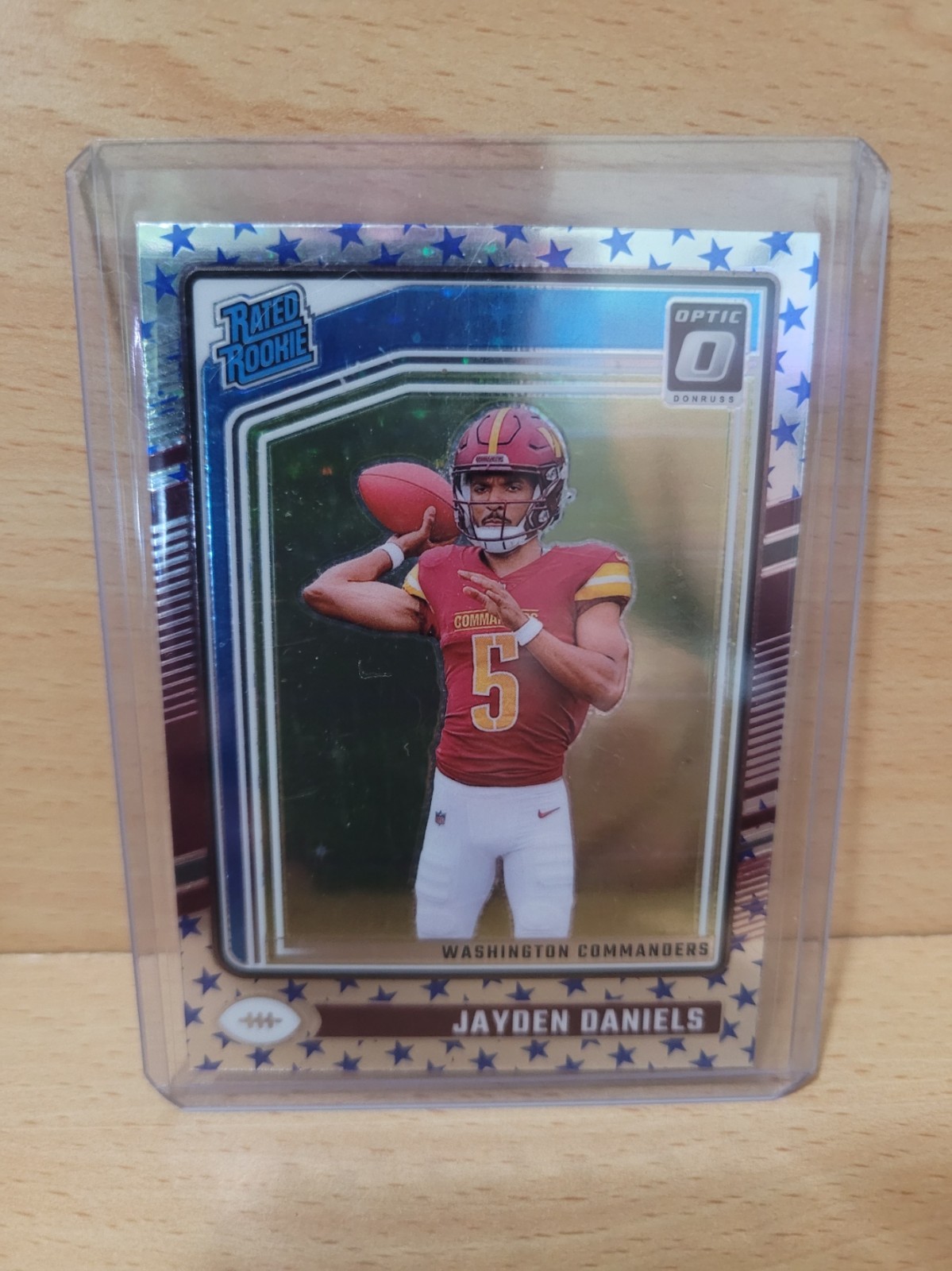 2024 Panini Donruss Optic - Rated Rookie Jayden Daniels #248 Stars Prizm (RC)
