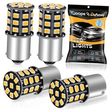 1156 Led Bulb Amber, 1141 1003 7506 Turn Signal Bulb, 12V-24V 1156 33SMD Amber