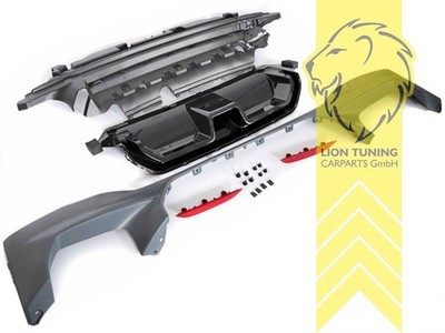 Heckansatz Heckspoiler Diffusor für BMW G30 Limo G31 LCI für M-Paket und M5