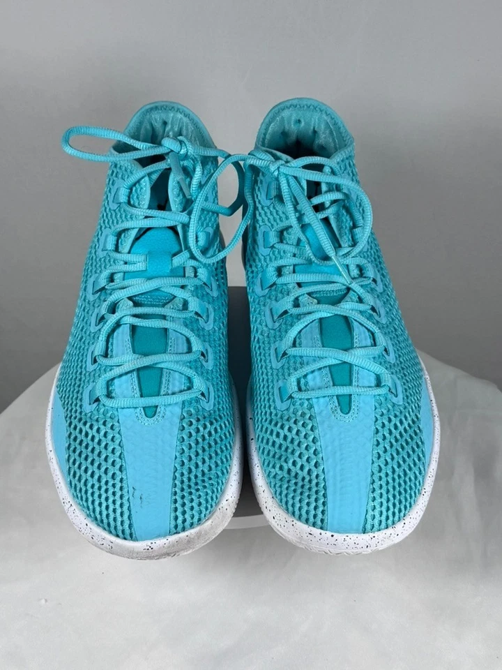 Nike Air Jordan Reveal - Para hombres Talla 12 - Verde azulado tropical / Blanco moteado Foto 2 de 4