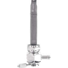 Pingel Fuel Valve - Chrome - 22mm - Hex 6311-CH