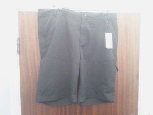 38 in TOG24 Mens Grey Active Shorts Lightweight Ripstop Fabric Run Gym Rowland