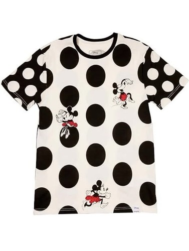 Camiseta Loungefly Unisex Minnie Mouse Rocks The Dots Talla 2XL NUEVA CON ETIQUETAS - Imagen 3 de 10