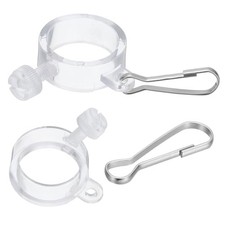 Flag Pole Ring Fit Flagpoles Diameter 3/4" to 1", 2 Pcs Flag Pole Parts