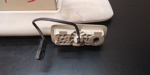 14 15 16 17 18 VOLVO S60 DRIVER LEFT SUN VISOR TAN OEM 398227074 - Picture 3 of 15