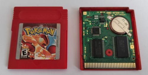 Pokemon: Versione Rossa Nintendo Game Boy Autentico, Testato - Funzionante SALVA C48 - Foto 11 di 12