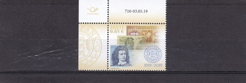Estonia central bank mnh set stamp 2019