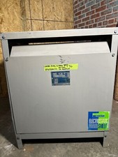63KVA HEVI-DUTY DT651H635 Transformer Pri 460V Sec 460/266V 3 Phase Indoor 3PH