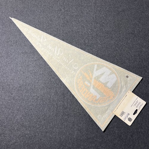 NEW YORK ISLANDERS 12X29-1/2 NHL HOCKEY VTG PENNANT Wincraft Established 1972 - Picture 7 of 11