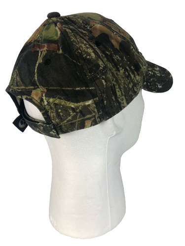 Camouflauge Cap Trinity Embroidered Logo Adjustable Brown Green Port Authority - Picture 4 of 8