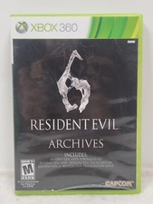 Resident Evil 6 Archives (Microsoft Xbox 360, 2012) Complete CIB Tested