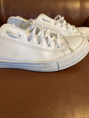 Converse All Star - CT Ox Low Top - Sneakers - Bianco - Uomo - 7 - 136823C - Foto 3 di 18