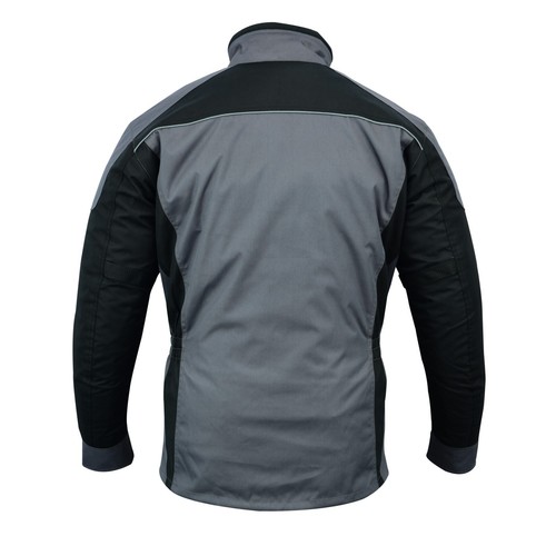 Warrior Motorcycle Cordura Textile Breathable Waterproof CE Armour Bikers Jacket - Picture 4 of 5