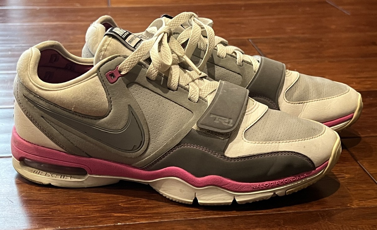Vintage Nike 407867 101 Women s Air Max Trainer One White Pink Athletic Shoe 7.5 eBay