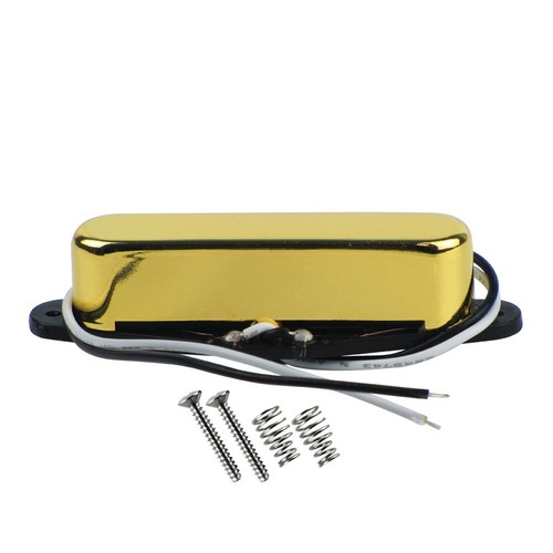 FLEOR Alnico 5 Guitar Pickups Tele Bridge Pickup w/Neck Pickup (Golden) Fit F... - Picture 4 of 5