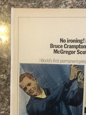 1966 McGregor Scotset Golf Bruce Crampton VTG 1960s 60s