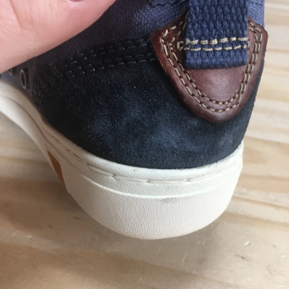 Timberland Botas Mujer 6 Amherst Chukka Azul Lona Con Cordones Tobillo Top A15PZ Foto 4 de 4