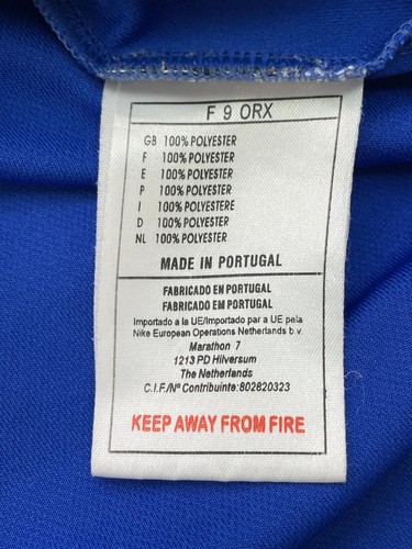Camiseta deportiva de colección Glasgow Rangers FC Nike 1999 azul local para hombre GRANDE - Imagen 15 de 17