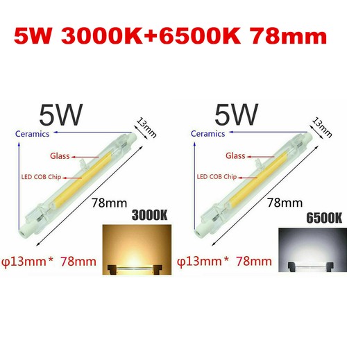 R7S COB 78/118mm LED Flood Light Corn Bulb Light Replacement For Halogen Lamp - Picture 16 of 22