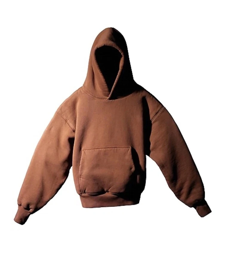 Sudadera con Capucha Gap Yeezy Yzy Niños 9/10 Marrón Yzy Kanye West Auténtica Talla Niños Grande Foto 3 de 3