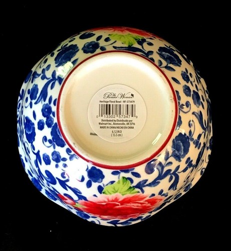 Taza de plato de cena floral Pioneer Woman Heritage plato de ensalada plato de cereal *Tú eliges - Imagen 18 de 24