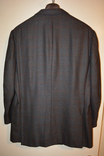$3395 Ermenegildo Zegna 15milmil15 Gray Houndstooth Jacket 48R Neiman Marcus - Picture 5 of 24