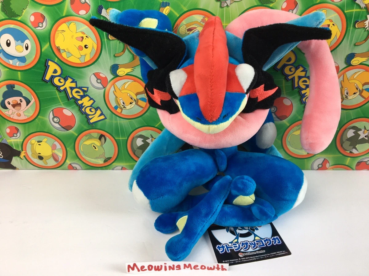 Pokemon Center Plush GRENINJA MEGA Japan Pokedoll figure Stuffed go Ash Toy tag