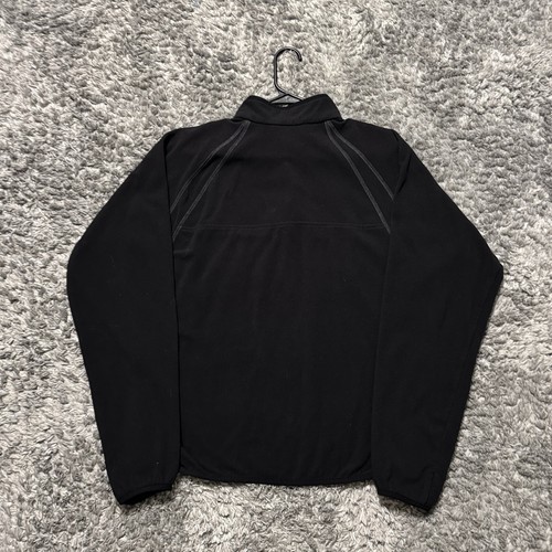 Columbia Vertex Jacke Herren Large kurz schwarz 1/4 Reißverschluss Fleece Freizeit bestickt - Bild 6 von 6
