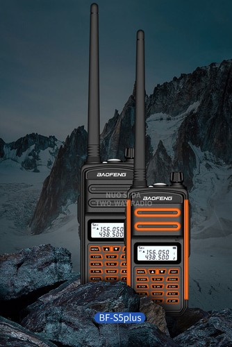 BAOFENG S5 PLUS WALKIE-TALKIE 9500MAH HANDFUNKGERÄTE GROSSEREICHWEITE+HEADSET DE - Bild 4 von 10