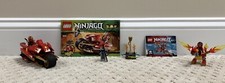 LEGO NINJAGO: Kai's Blade Cycle (9441) & Kai’s Mini Dragon 30422 - Complete Sets