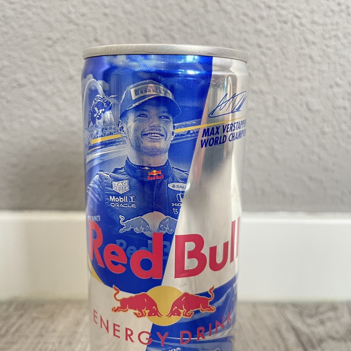 Red Bull Energy Drink Tin Can Max Verstappen 2021 2022 World