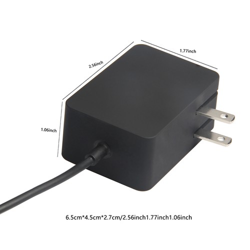 13W/15W 5.2V 2.5A AC Adapter For Microsoft Surface 3 Model 1623 1624 1645 Tablet - Picture 12 of 17