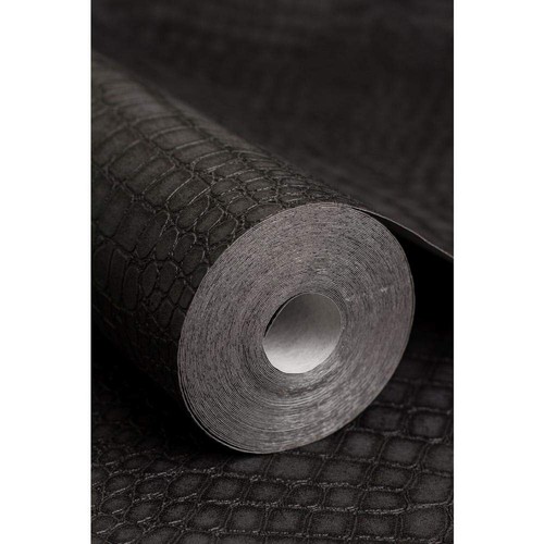 Graham & Brown 32-659 Superfresco Easy Charcoal Black Wallpaper (paste the wa... - Picture 5 of 5