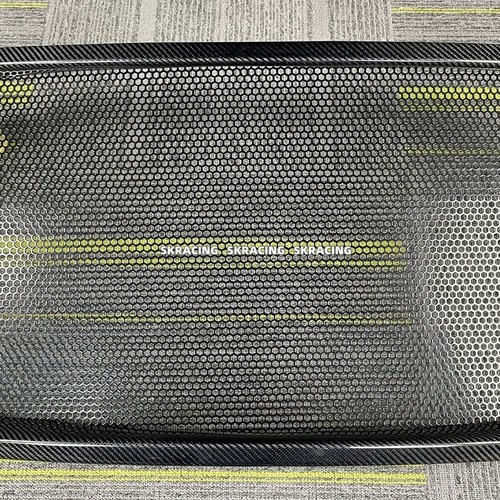 Carbon Fiber Front Bumper Grille Kit 1PCS For Hyundai Veloster Turbo 2013-2017 - Picture 4 of 10