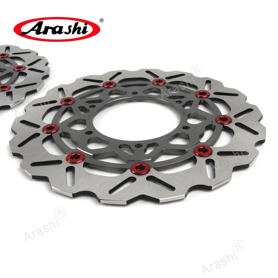 Disco de rotor de freno delantero Arashi para Suzuki GSXS1000F/ABS 2015-2022 GSX-S 1000 F Foto 3 de 4