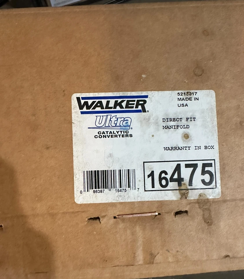 Walker 16475 Direct Fit Catalytic Converter with Integrated Exhaust Manifold - Image 3 of 4