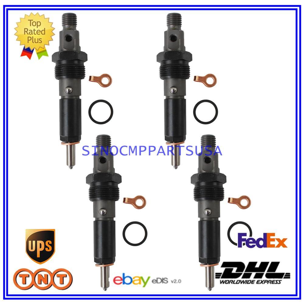 Cummins Fuel Injectors 3909476 Fuel Injector Set - 4PCS Replacement For ...